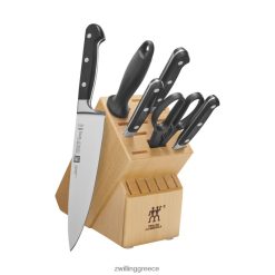 μαχαιρικά είδη Zwilling επαγγελματική s 7-τμχ, σετ μπλοκ μαχαιριών, φυσικό 0NV4P8112 - Zwilling Greece