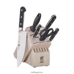 μαχαιρικά είδη Zwilling pro 7-τεμ, σετ μπλοκ μαχαιριών, λευκό 0NV4P896 - Zwilling Κατσαρολεσ